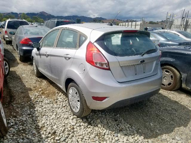 3FADP4TJXGM170145 - 2016 FORD FIESTA S SILVER photo 3