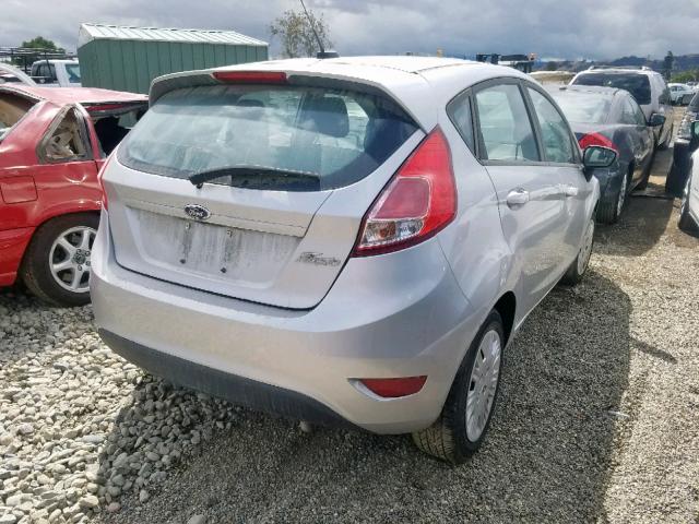 3FADP4TJXGM170145 - 2016 FORD FIESTA S SILVER photo 4