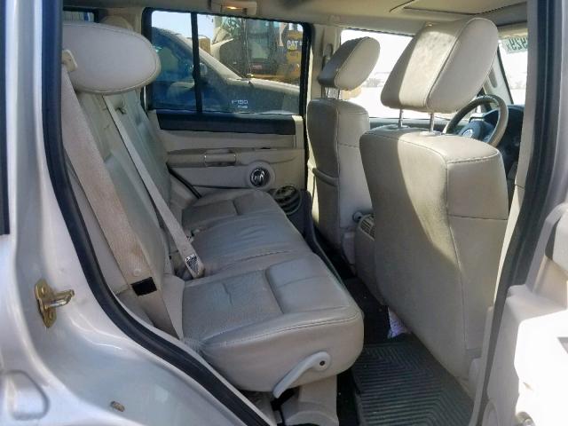 1J8HG58N26C155855 - 2006 JEEP COMMANDER 灰色 照片 6