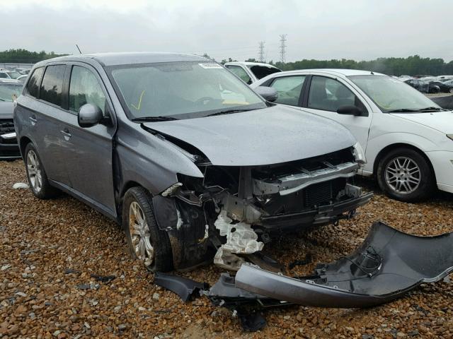 JA4AD3A30EZ019969 - 2014 MITSUBISHI OUTLANDER GRAY photo 1