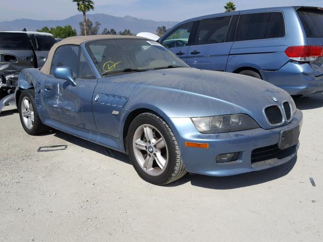 WBACN33441LK46612 - 2001 BMW Z3 2.5 BLUE photo 1