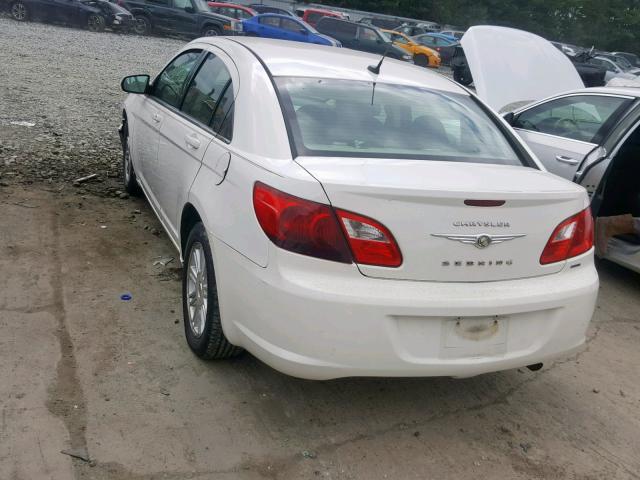 1C3LC56B49N547206 - 2009 CHRYSLER SEBRING TO WHITE photo 3