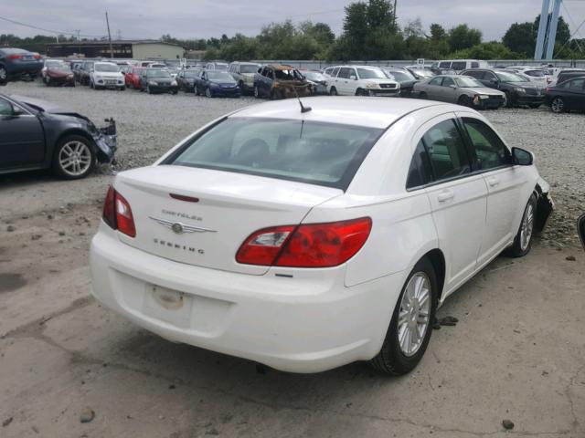 1C3LC56B49N547206 - 2009 CHRYSLER SEBRING TO WHITE photo 4