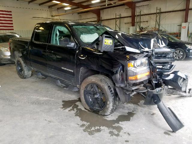 3GCUKREC4HG363105 - 2017 CHEVROLET SILVERADO BLACK photo 1