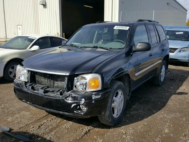 1GKDT13S172230743 - 2007 GMC ENVOY BLACK photo 2