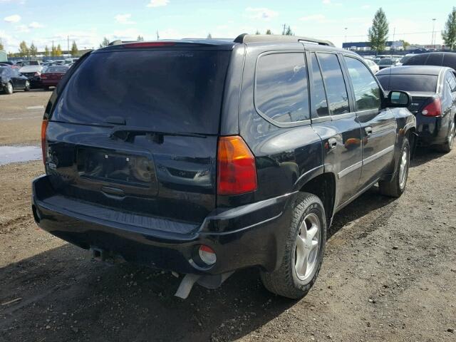 1GKDT13S172230743 - 2007 GMC ENVOY BLACK photo 4