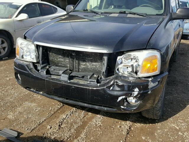 1GKDT13S172230743 - 2007 GMC ENVOY BLACK photo 9