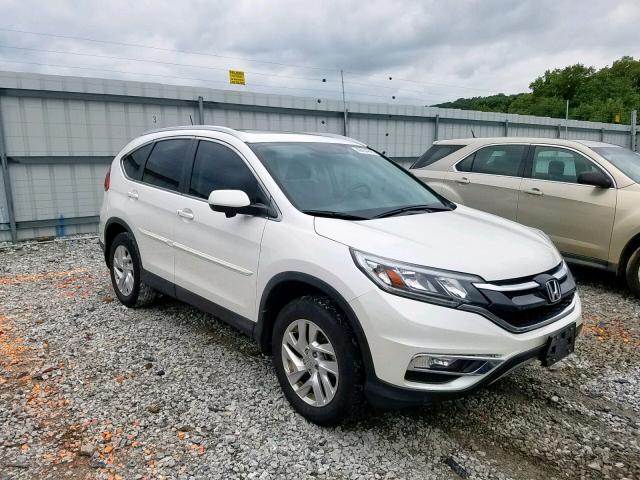 5J6RM4H7XGL118211 - 2016 HONDA CR-V EXL WHITE photo 1