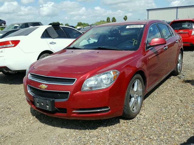 1G1ZC5E07CF234067 - 2012 CHEVROLET MALIBU 1LT RED photo 2