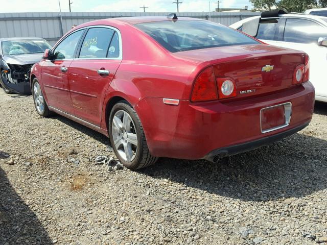 1G1ZC5E07CF234067 - 2012 CHEVROLET MALIBU 1LT RED photo 3