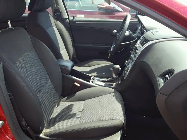 1G1ZC5E07CF234067 - 2012 CHEVROLET MALIBU 1LT RED photo 5