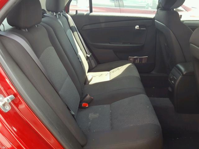 1G1ZC5E07CF234067 - 2012 CHEVROLET MALIBU 1LT RED photo 6