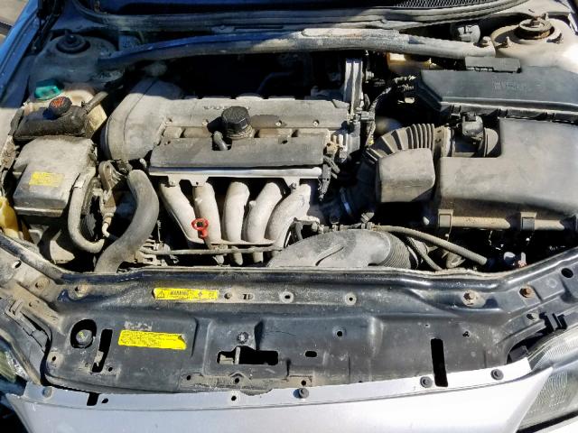 YV1RS61T942389917 - 2004 VOLVO S60 SILVER photo 7