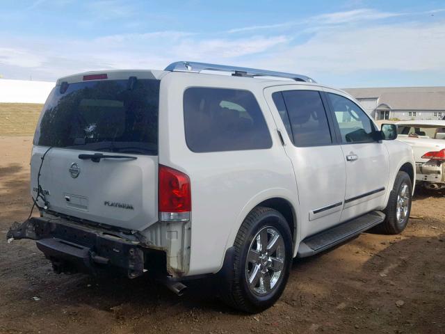 5N1AA0NE5BN613710 - 2011 NISSAN ARMADA PLA WHITE photo 4