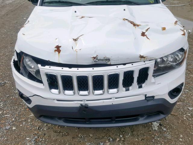1C4NJCBA2GD687835 - 2016 JEEP COMPASS SP 白色 照片 9