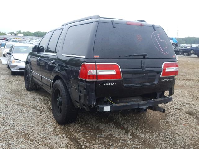 5LMJJ2H55BEJ00901 - 2011 LINCOLN NAVIGATOR BLACK photo 3