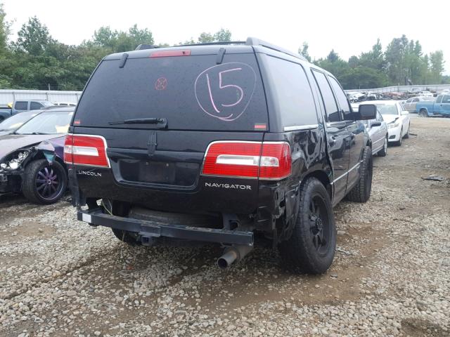 5LMJJ2H55BEJ00901 - 2011 LINCOLN NAVIGATOR BLACK photo 4