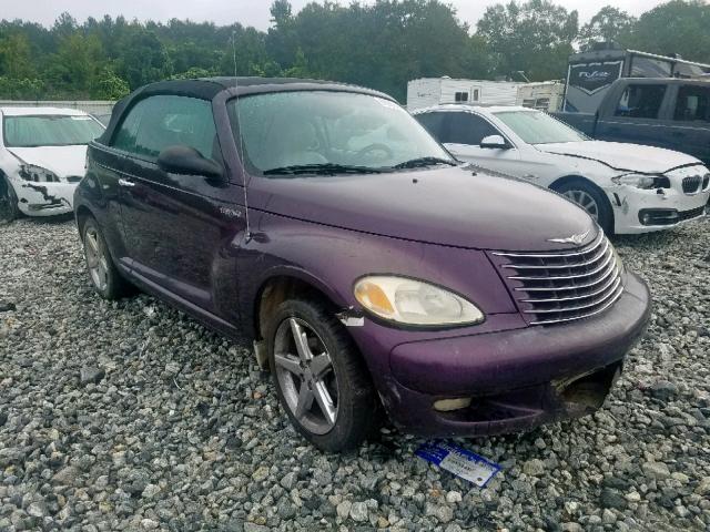 3C3AY75S85T347834 - 2005 CHRYSLER PT CRUISER PURPLE photo 1