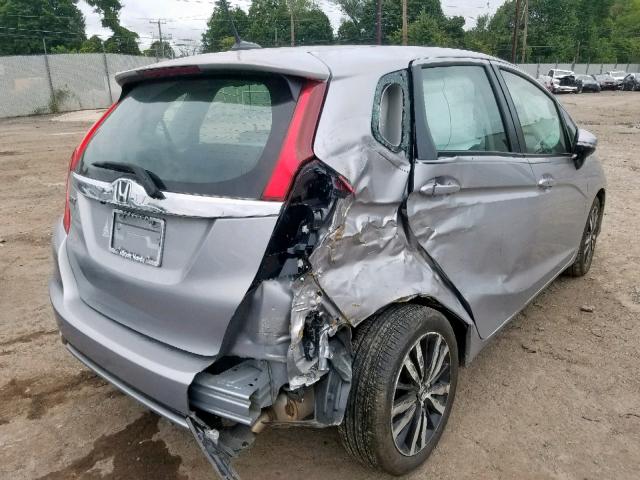 3HGGK5H85JM728252 - 2018 HONDA FIT EX SILVER photo 4