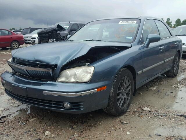 KMHFU45E34A320385 - 2004 HYUNDAI XG 350 GREEN photo 2