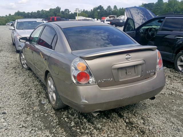 1N4BL11DX2C164578 - 2002 NISSAN ALTIMA SE GOLD photo 3