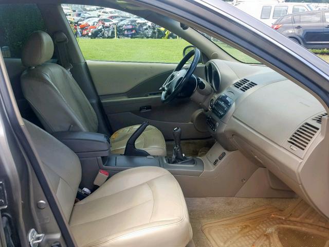 1N4BL11DX2C164578 - 2002 NISSAN ALTIMA SE GOLD photo 5