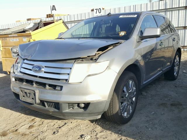 2FMDK39CX8BA81766 - 2008 FORD EDGE LIMIT SILVER photo 2