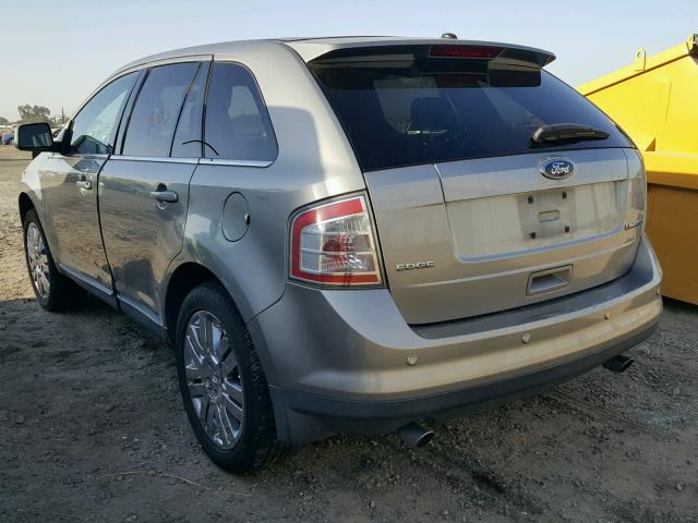 2FMDK39CX8BA81766 - 2008 FORD EDGE LIMIT SILVER photo 3