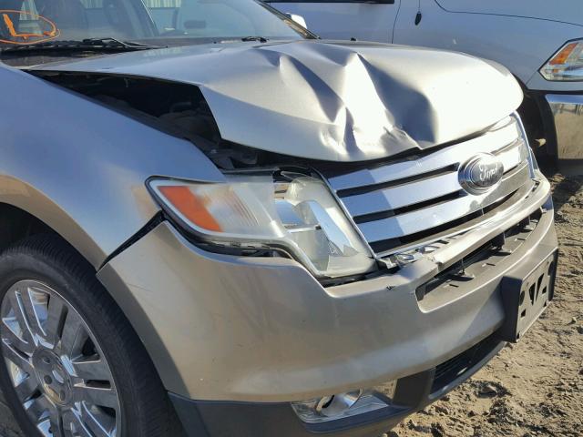 2FMDK39CX8BA81766 - 2008 FORD EDGE LIMIT SILVER photo 9