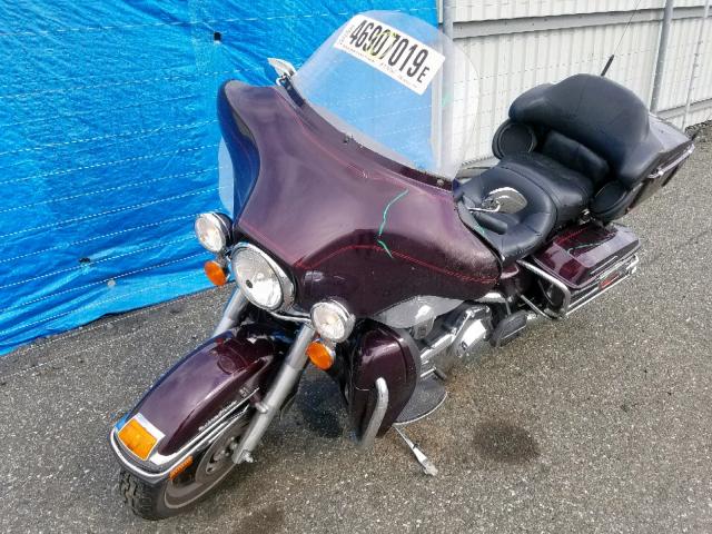 1HD1FC4187Y710457 - 2007 HARLEY-DAVIDSON FLHTCUI BURGUNDY photo 2