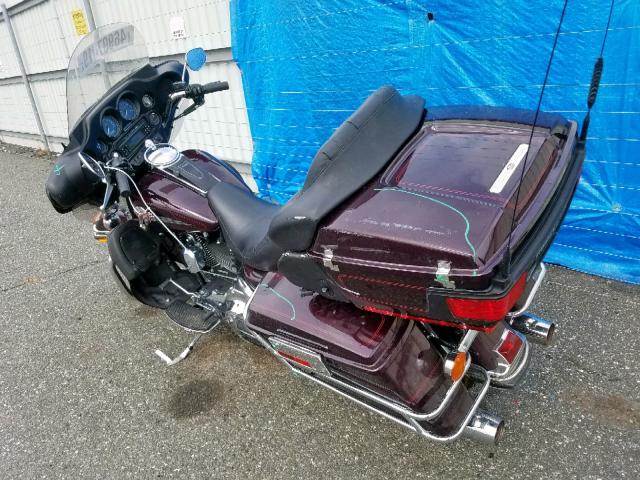 1HD1FC4187Y710457 - 2007 HARLEY-DAVIDSON FLHTCUI BURGUNDY photo 3