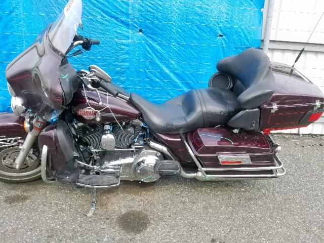 1HD1FC4187Y710457 - 2007 HARLEY-DAVIDSON FLHTCUI BURGUNDY photo 9