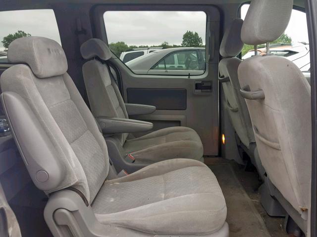 2FMZA52274BA66142 - 2004 FORD FREESTAR S SILVER photo 6