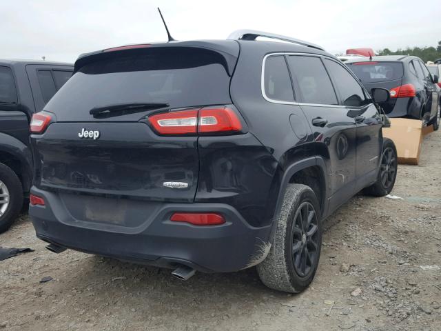 1C4PJLCS4EW106045 - 2014 JEEP CHEROKEE L BLACK photo 4