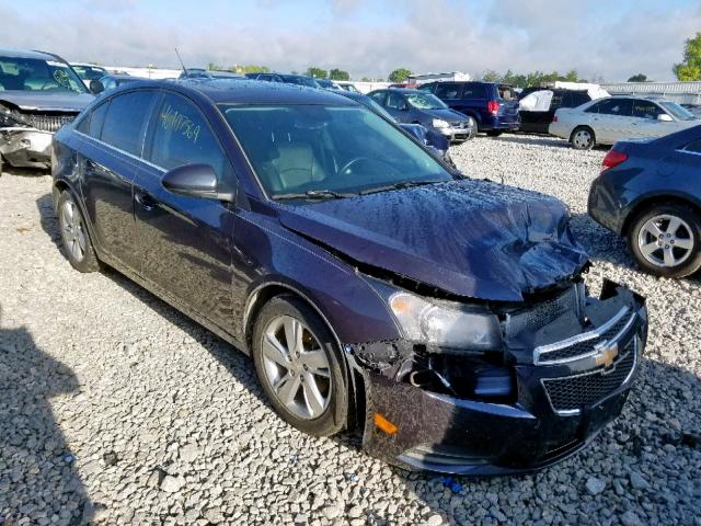 1G1P75SZ8E7336716 - 2014 CHEVROLET CRUZE BLUE photo 1