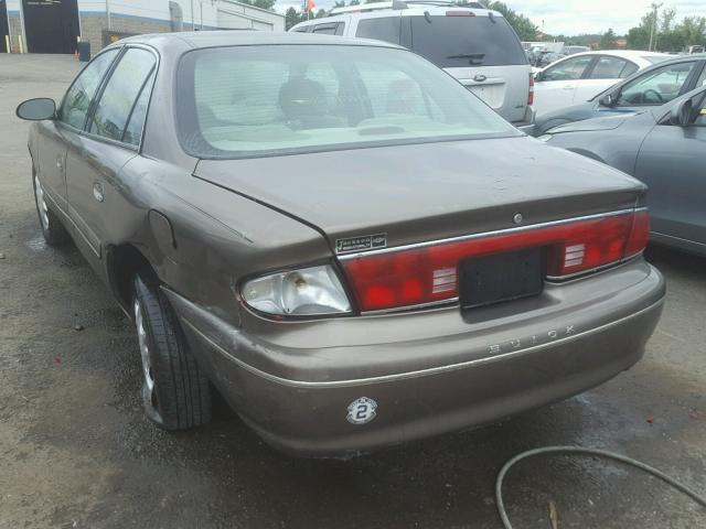 2G4WS52J221195884 - 2002 BUICK CENTURY CU TAN photo 3