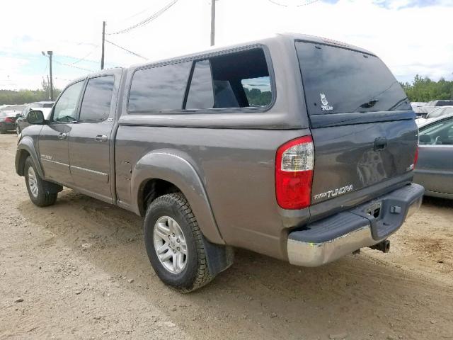 5TBET34175S471786 - 2005 TOYOTA TUNDRA DOU GRAY photo 3