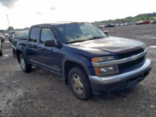 1GCCS136548197204 - 2004 CHEVROLET COLORADO BLUE photo 1