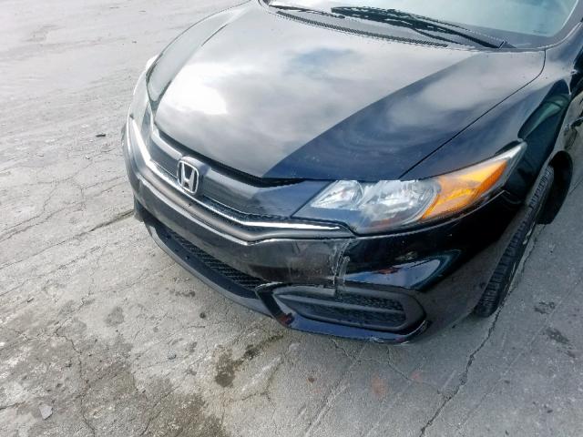 2HGFG3B87FH527744 - 2015 HONDA CIVIC EX BLACK photo 10