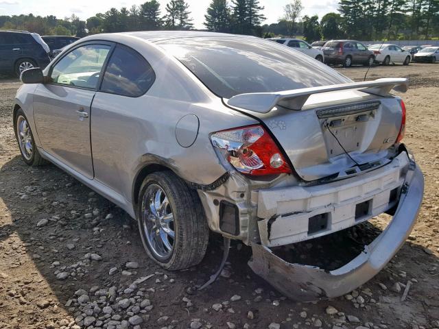 JTKDE177460095854 - 2006 TOYOTA SCION TC ნაცრისფერი ფოტო 3