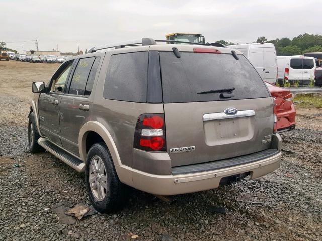 1FMEU74E66UA81849 - 2006 FORD EXPLORER E BROWN photo 3