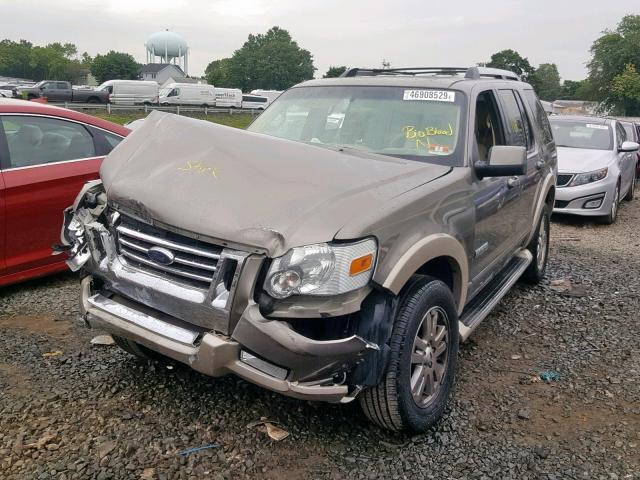 1FMEU74E66UA81849 - 2006 FORD EXPLORER E BROWN photo 9