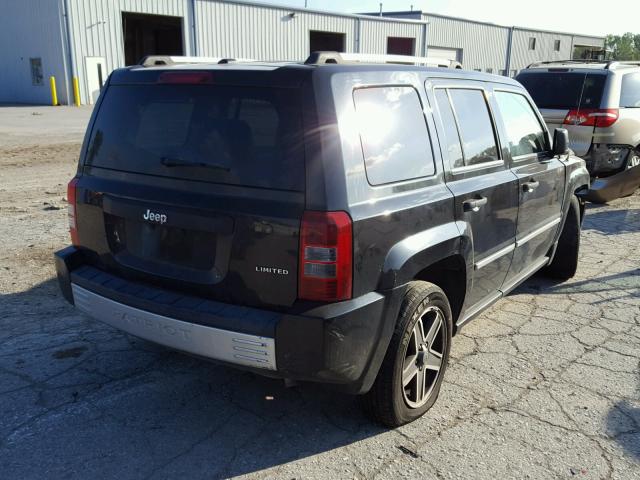 1J4FT48BX9D154505 - 2009 JEEP PATRIOT LI BLACK photo 4