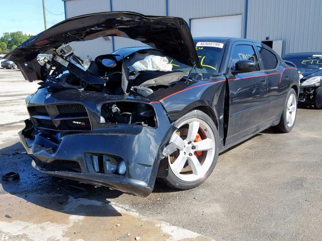 2B3LA73W57H697451 - 2007 DODGE CHARGER SR BLACK photo 2