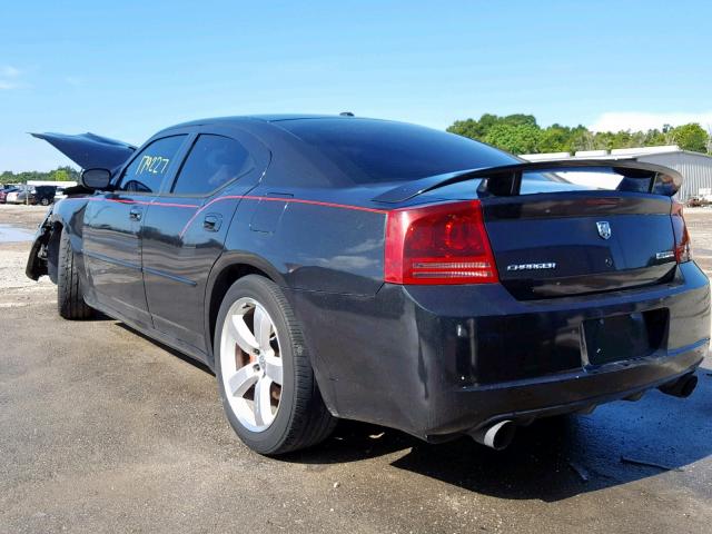 2B3LA73W57H697451 - 2007 DODGE CHARGER SR BLACK photo 3