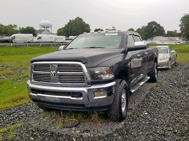 3D7UT2CL6BG518676 - 2011 DODGE RAM 2500 BLACK photo 2