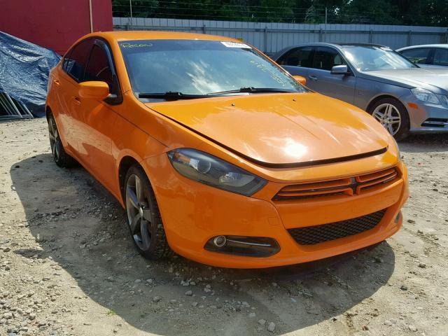 1C3CDFBH3DD261200 - 2013 DODGE DART SXT ORANGE photo 1