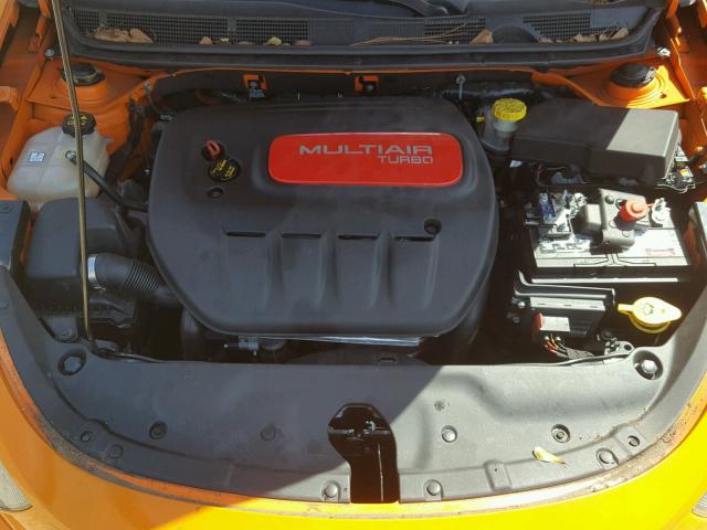 1C3CDFBH3DD261200 - 2013 DODGE DART SXT ORANGE photo 7