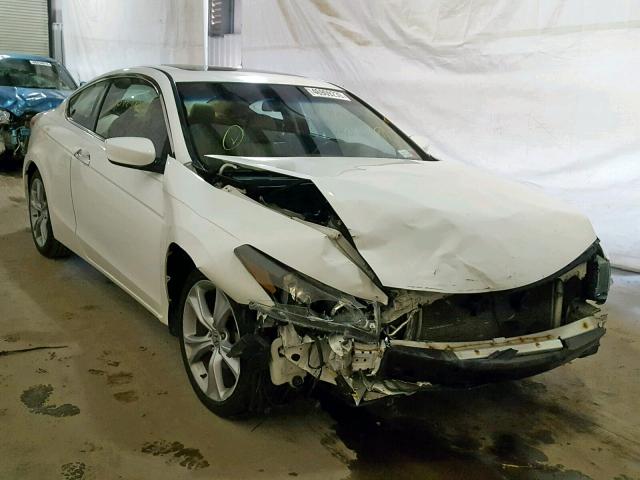 1HGCS2B87CA006139 - 2012 HONDA ACCORD EXL WHITE photo 1