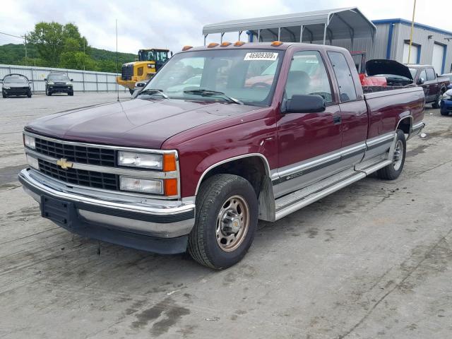 1GCGC29F3PE124673 - 1993 CHEVROLET GMT-400 C2 RED photo 2